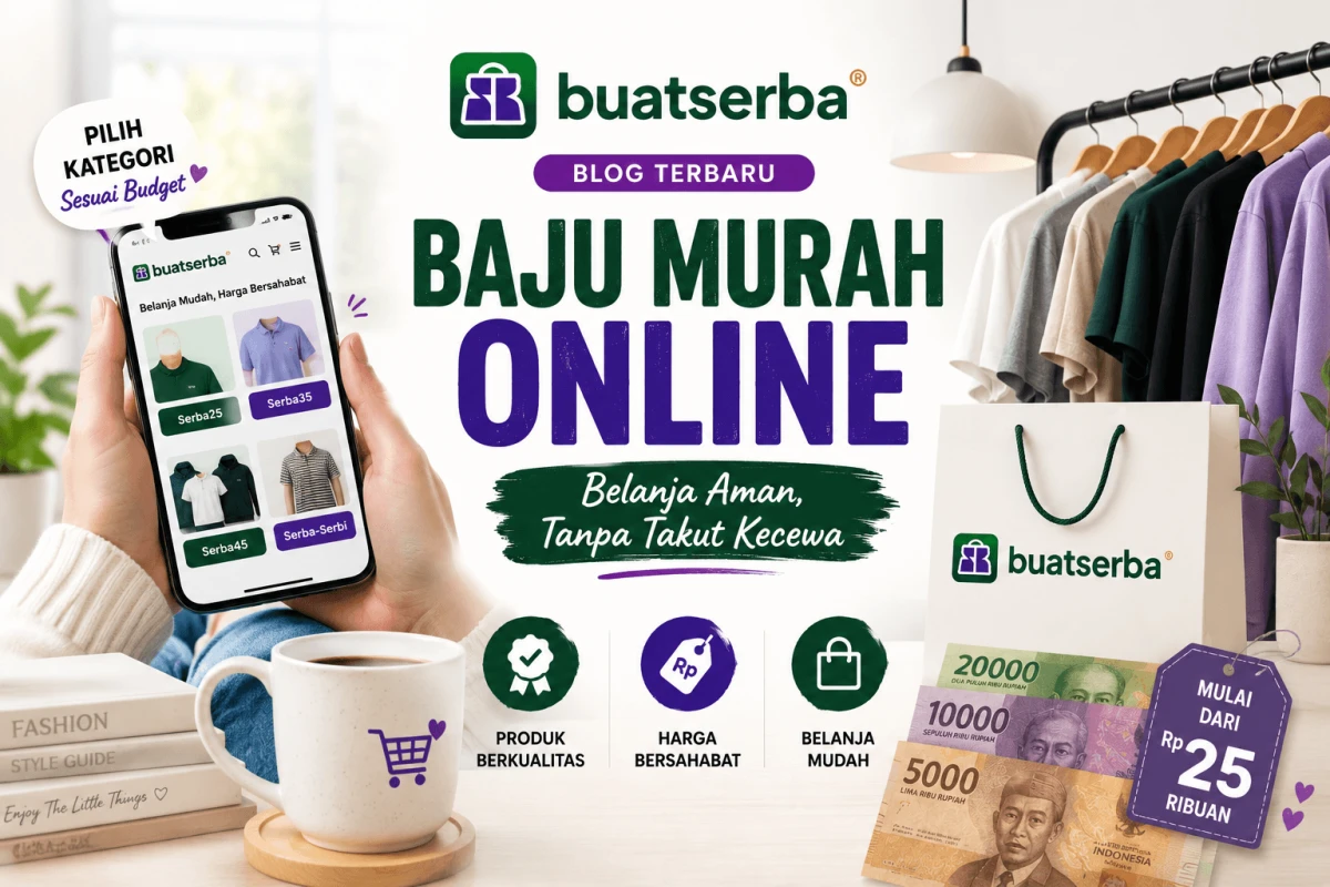 Cara Membeli Baju Murah Online yang Bagus Tanpa Takut Kecewa