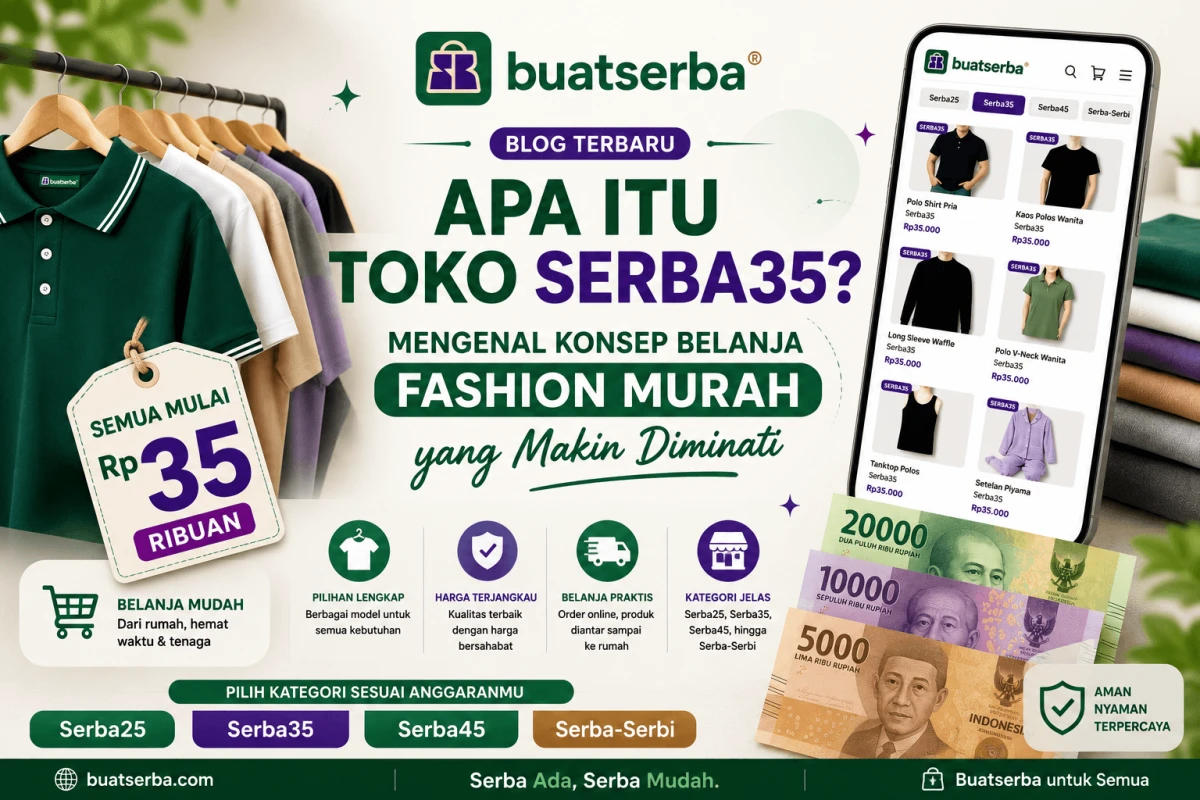 Apa Itu Toko Serba35? Mengenal Konsep Belanja Fashion Murah yang Makin Diminati