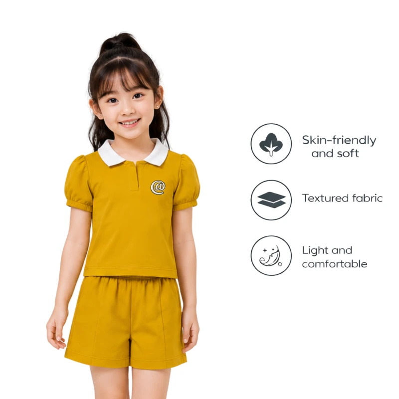 Setelan Anak Perempuan Yellow @ 3004