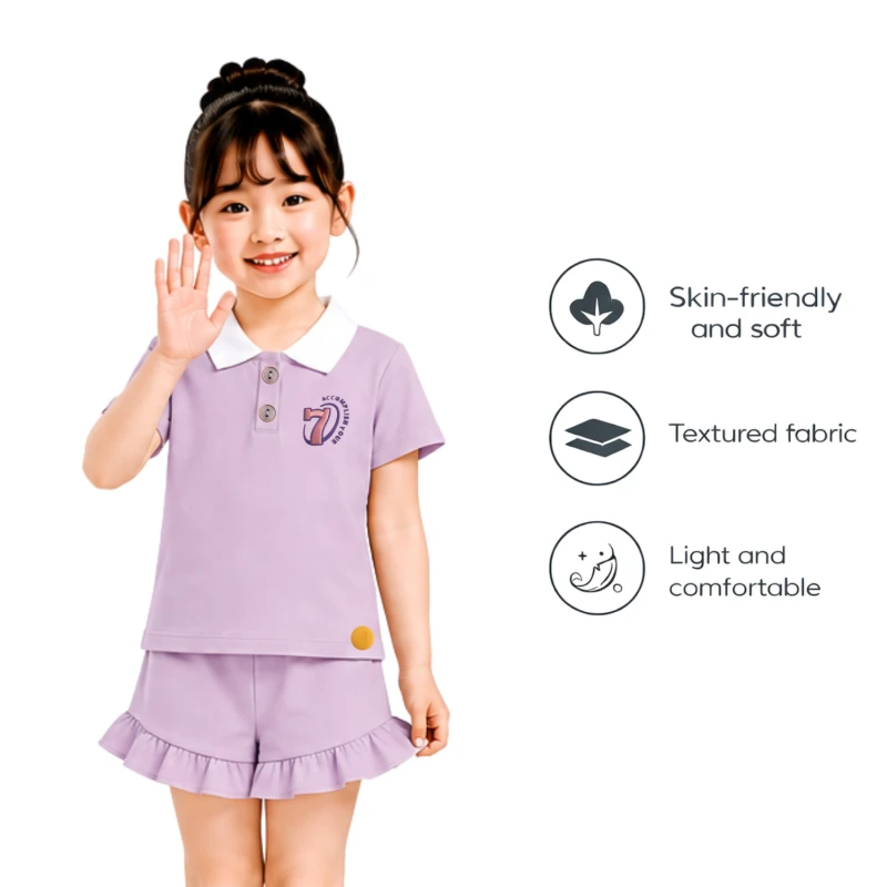 Setelan Anak Perempuan Lilac Complish You 3005