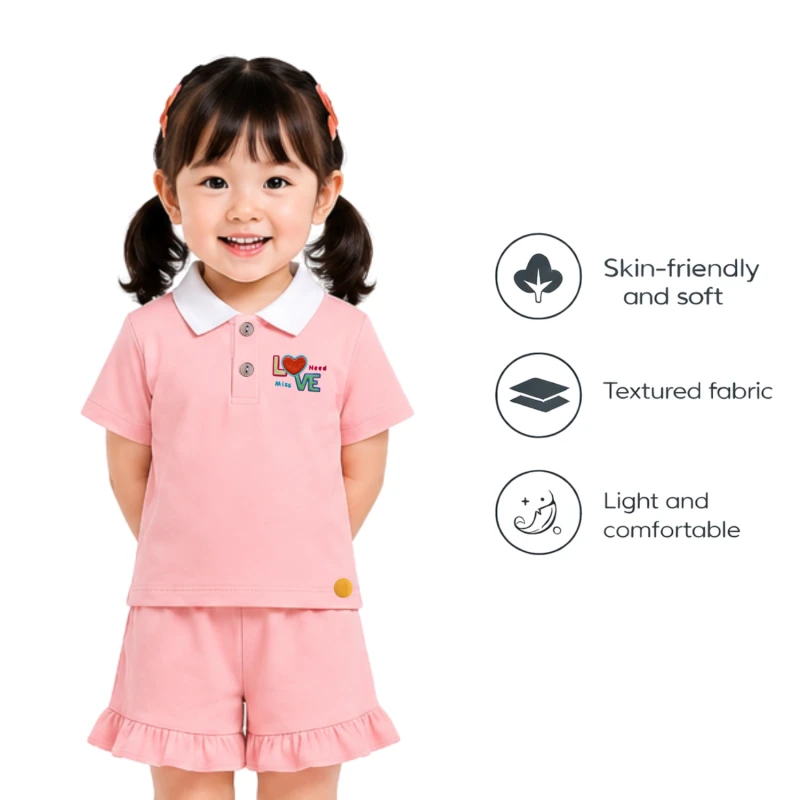 Setelan Anak Perempuan Peach Love Need 3005
