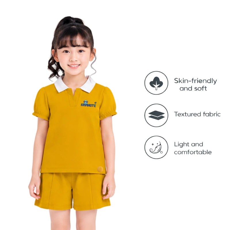 Setelan Anak Perempuan Yellow Favorite 3004