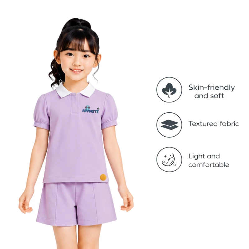 Setelan Anak Perempuan Lilac Favorite 3004