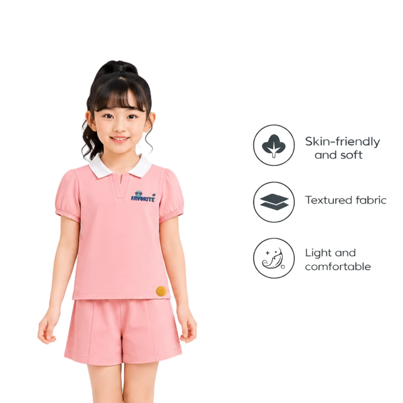 Setelan Anak Perempuan Peach Favorite 3004