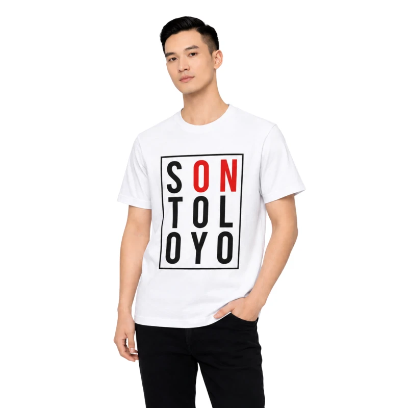 Kaos Pria Grafis Typography Casual Modern