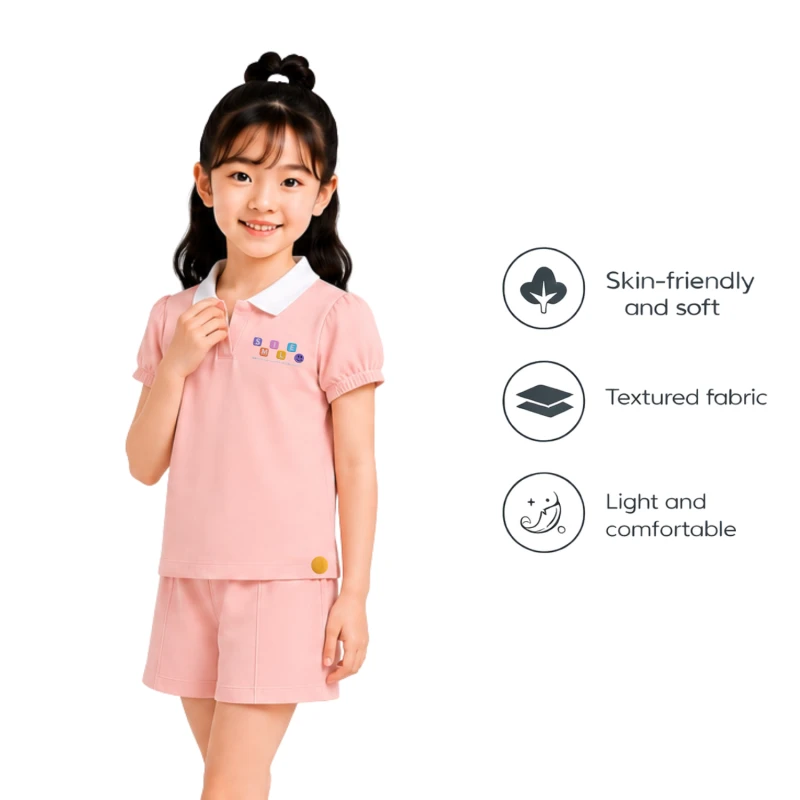 Setelan Anak Perempuan Peach Happy Everyday 3004