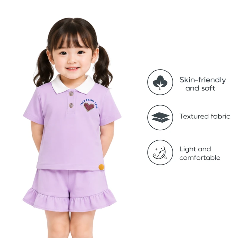 Setelan Anak Perempuan Lilac Your Dreams 3005