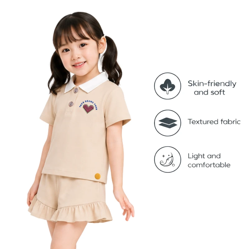 Setelan Anak Perempuan Cream Your Dreams 3005
