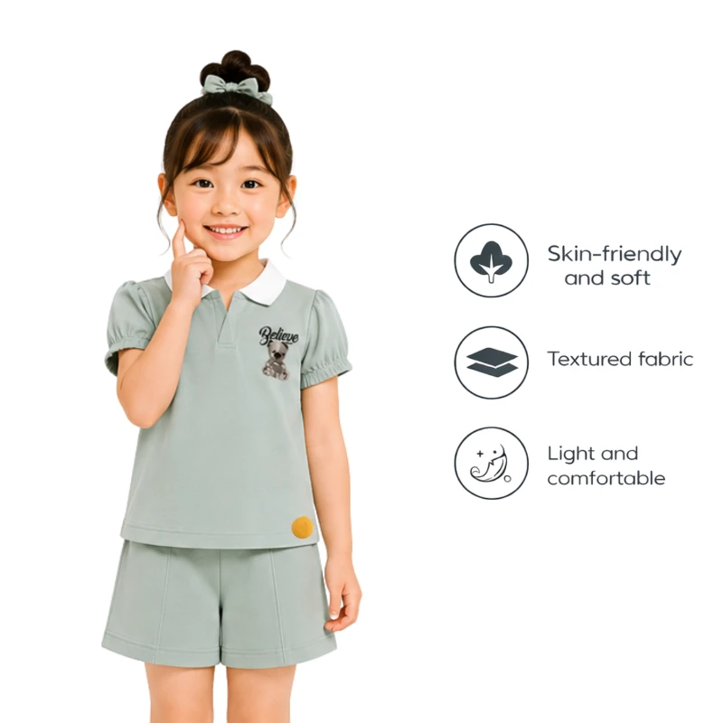 Setelan Anak Perempuan Sage Believe 3004
