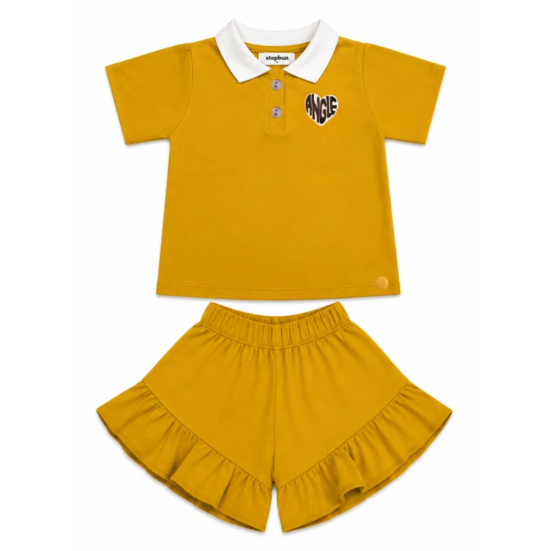Setelan Anak Perempuan Yellow Angle 3005