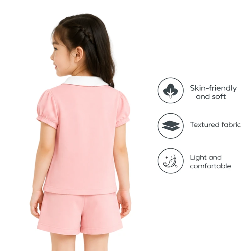 Setelan Anak Perempuan Peach No Bear 3004