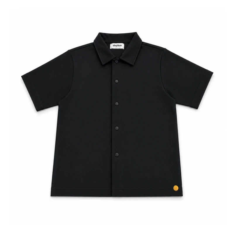 Polo Kids Black Casual Look