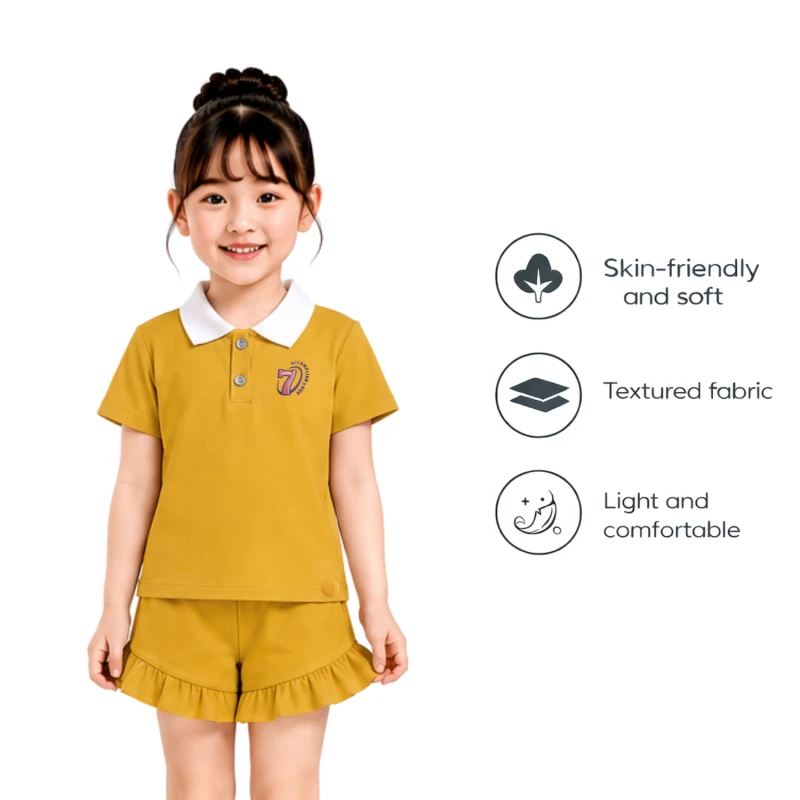 Setelan Anak Perempuan Yellow Complish You 3005