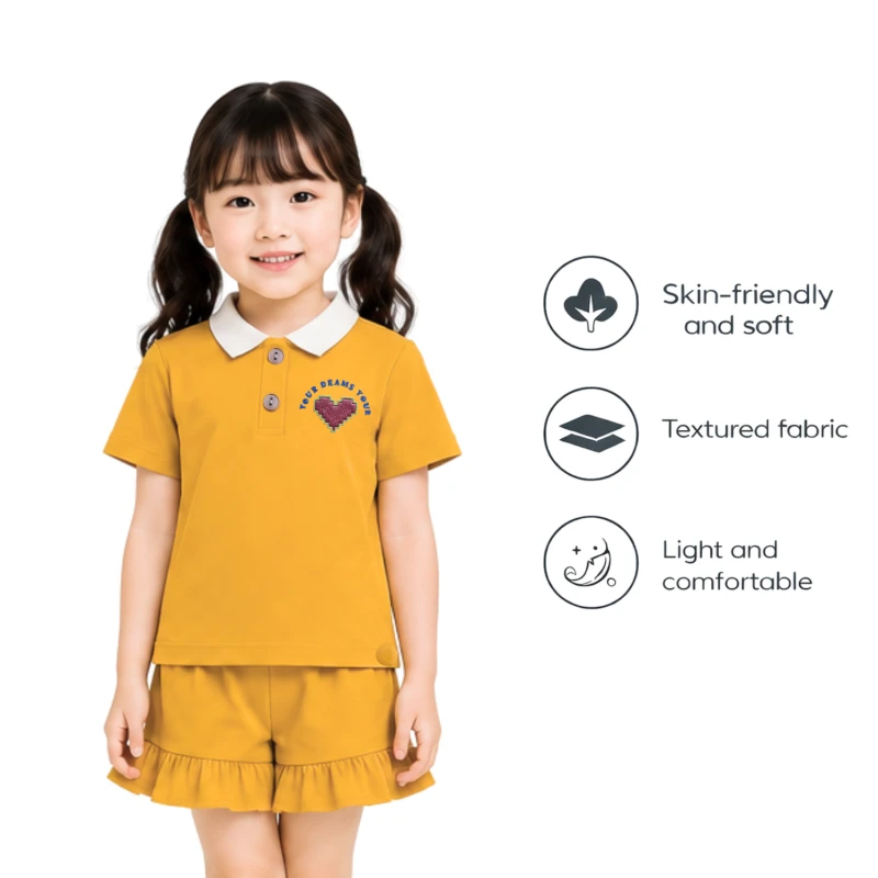 Setelan Anak Perempuan Yellow Your Dreams 3005