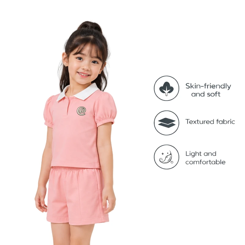 Setelan Anak Perempuan Peach @ 3004