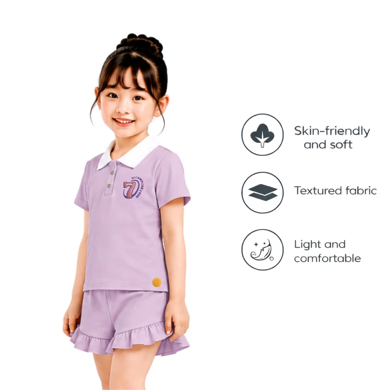 Setelan Anak Perempuan Lilac Complish You 3005