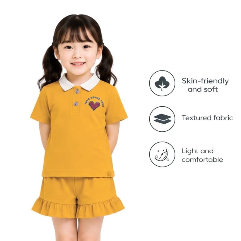 Setelan Anak Perempuan Yellow Your Dreams 3005