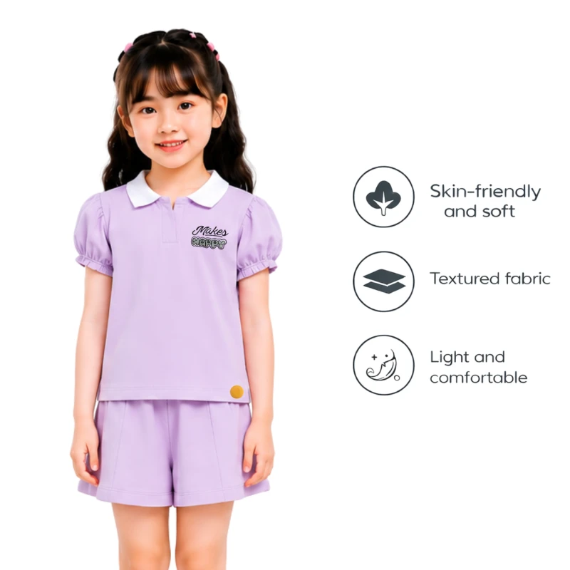 Setelan Anak Perempuan Lilac Makes Happy 3004