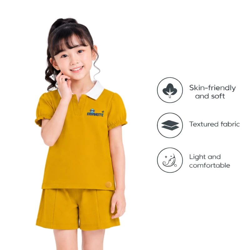 Setelan Anak Perempuan Yellow Favorite 3004