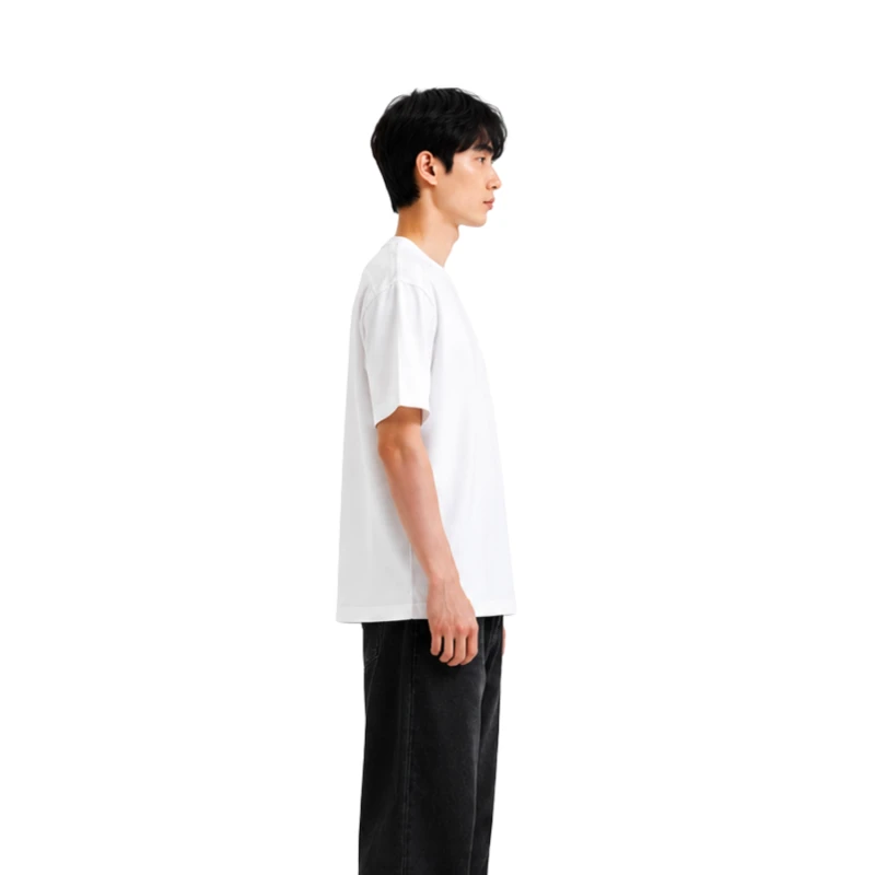 Basic T-Shirt Polycot Premium White 9009