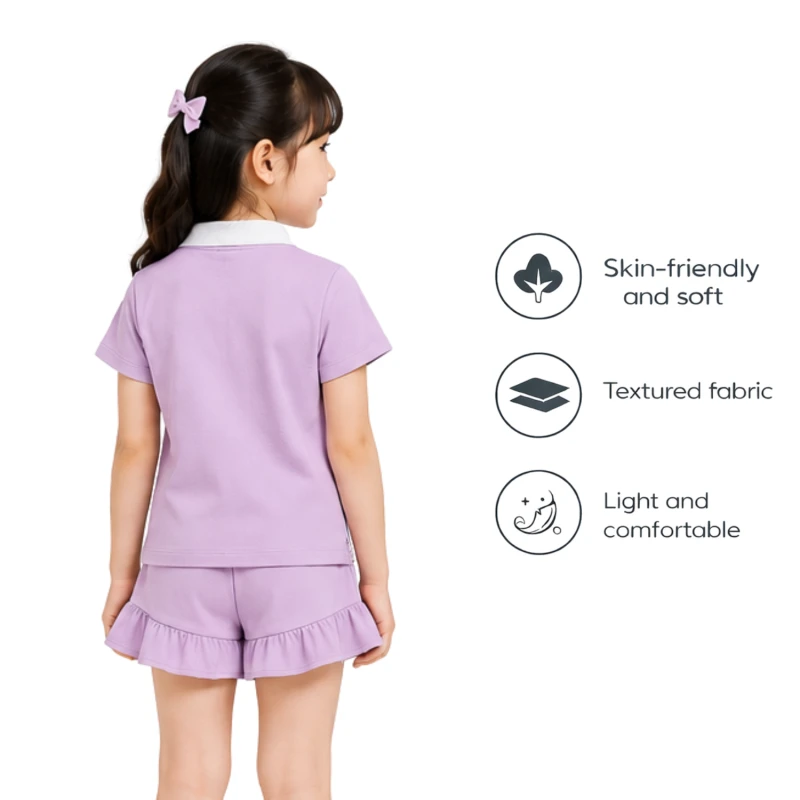 Setelan Anak Perempuan Lilac Art 3005