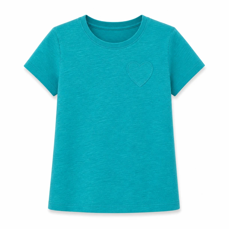 Short Sleeve Wanita Old Navy Basic Tee Tosca