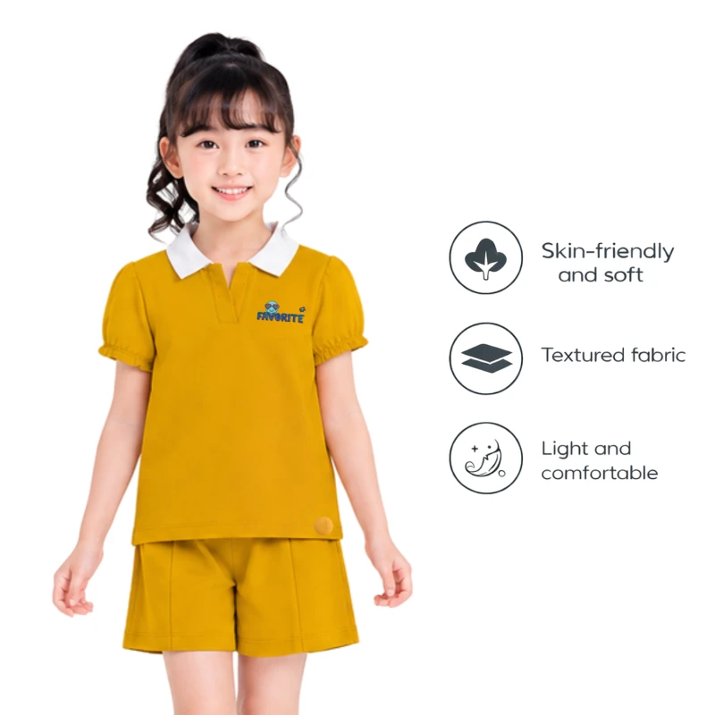 Setelan Anak Perempuan Yellow Favorite 3004