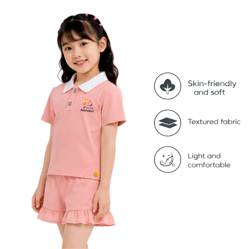 Setelan Anak Perempuan Peach Cutie 3005