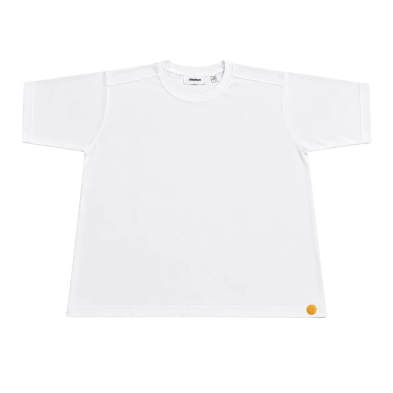 Basic T-Shirt Polycot Premium White 9009