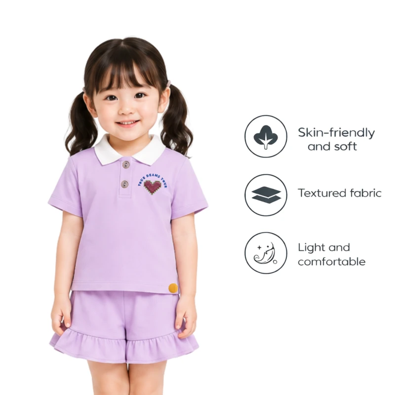 Setelan Anak Perempuan Lilac Your Dreams 3005