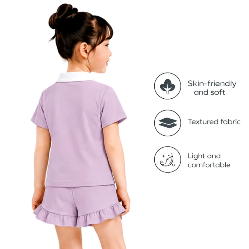 Setelan Anak Perempuan Lilac Complish You 3005