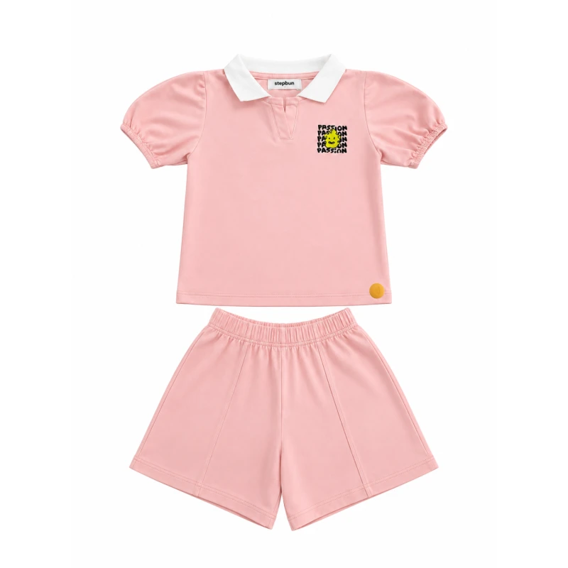 Setelan Anak Perempuan Peach Passion 3004