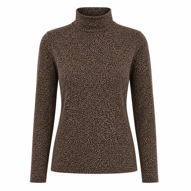 Mockneck Wanita Batik Premium Basic