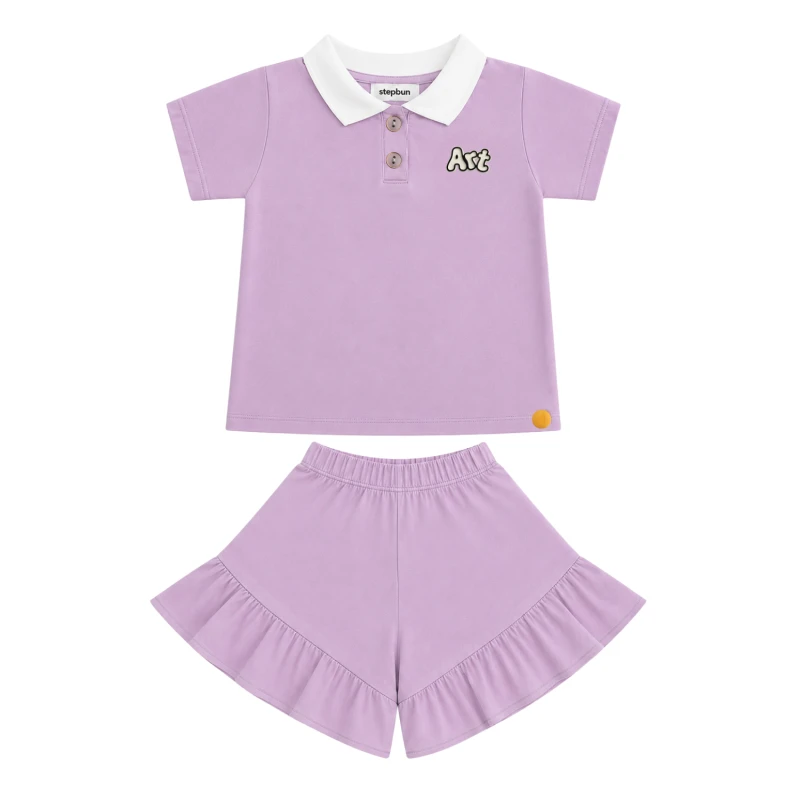 Setelan Anak Perempuan Lilac Art 3005