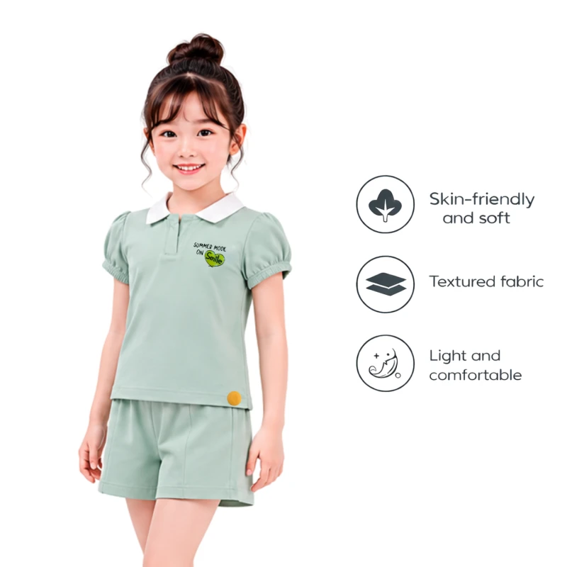Setelan Anak Perempuan Sage Summer Mode 3004