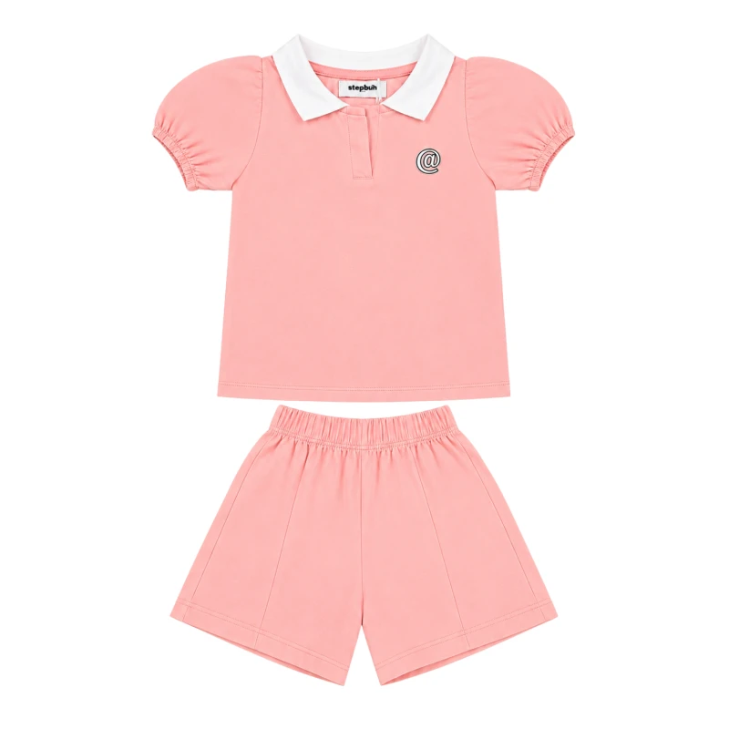 Setelan Anak Perempuan Peach @ 3004