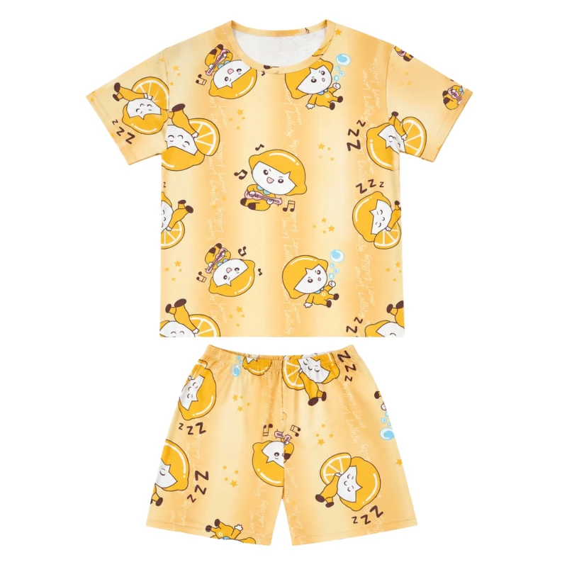 Setelan Piyama Homewear Big Size Motif King One Yellow Premium