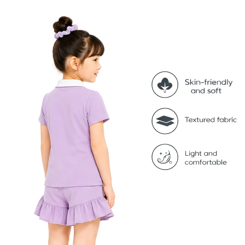 Setelan Anak Perempuan Lilac Cutie 3005