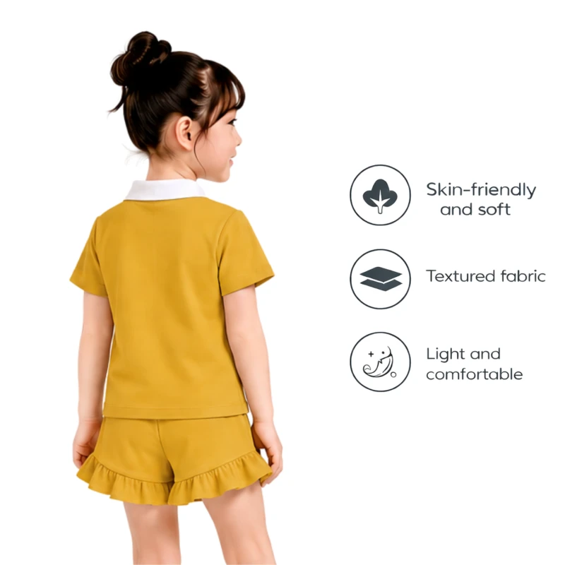 Setelan Anak Perempuan Yellow Complish You 3005