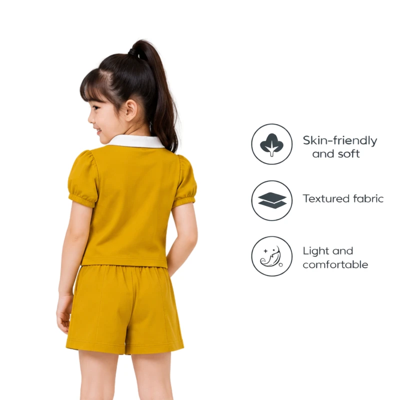 Setelan Anak Perempuan Yellow @ 3004