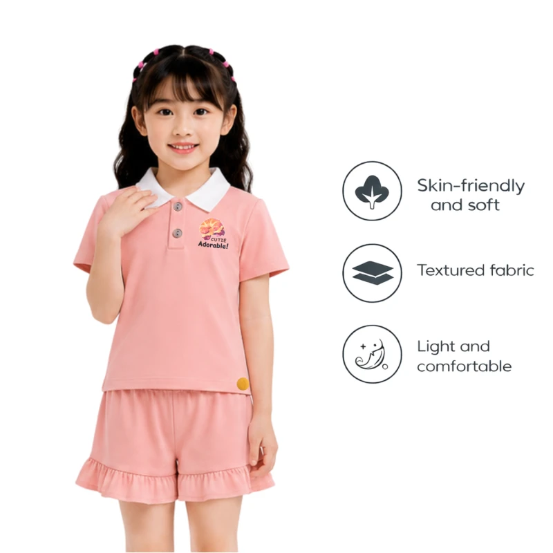 Setelan Anak Perempuan Peach Cutie 3005