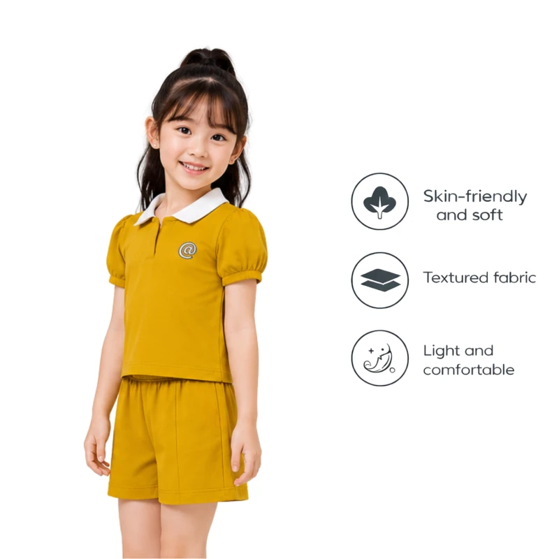 Setelan Anak Perempuan Yellow @ 3004