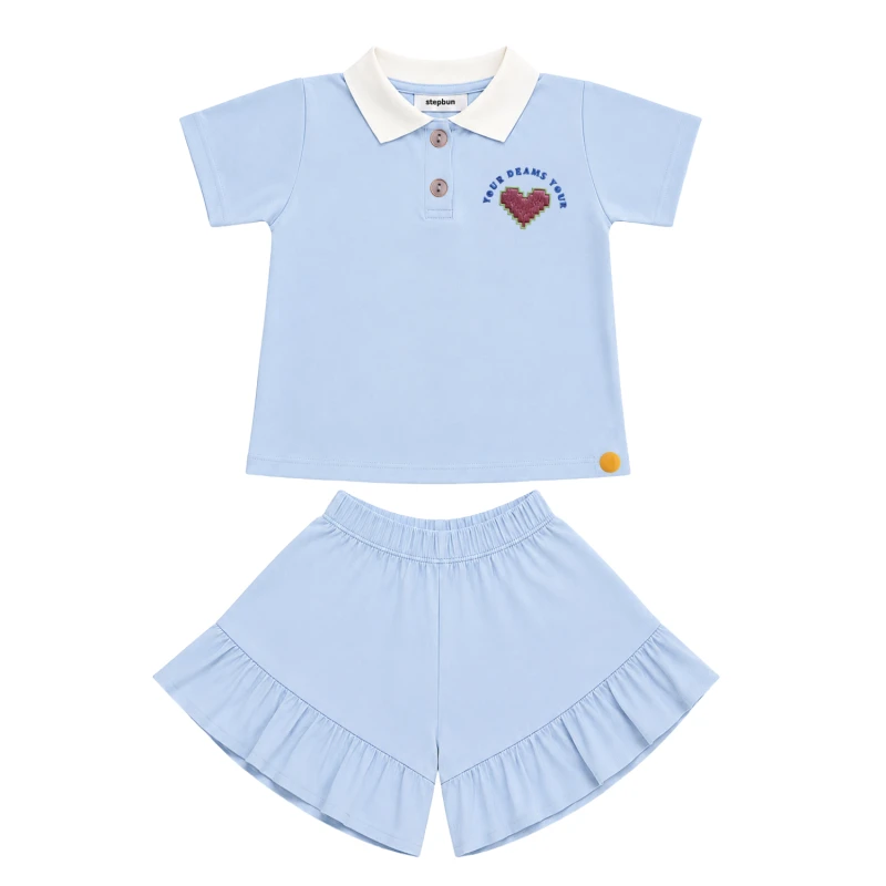 Setelan Anak Perempuan Biru Muda Your Dreams 3005