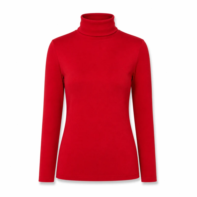 Mockneck Polos Merah Cabe