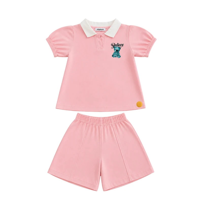 Setelan Anak Perempuan Peach Believe 3004