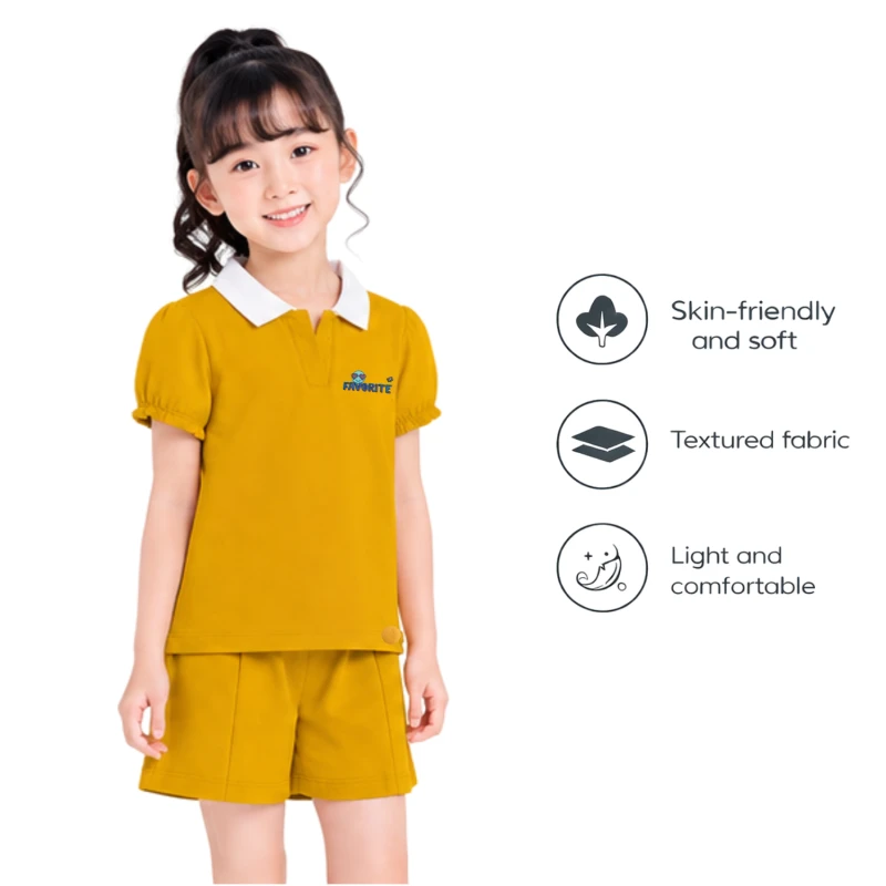 Setelan Anak Perempuan Yellow Favorite 3004