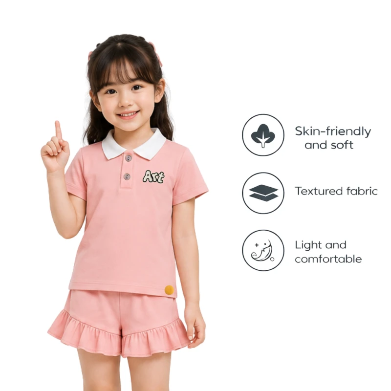 Setelan Anak Perempuan Peach Art 3005