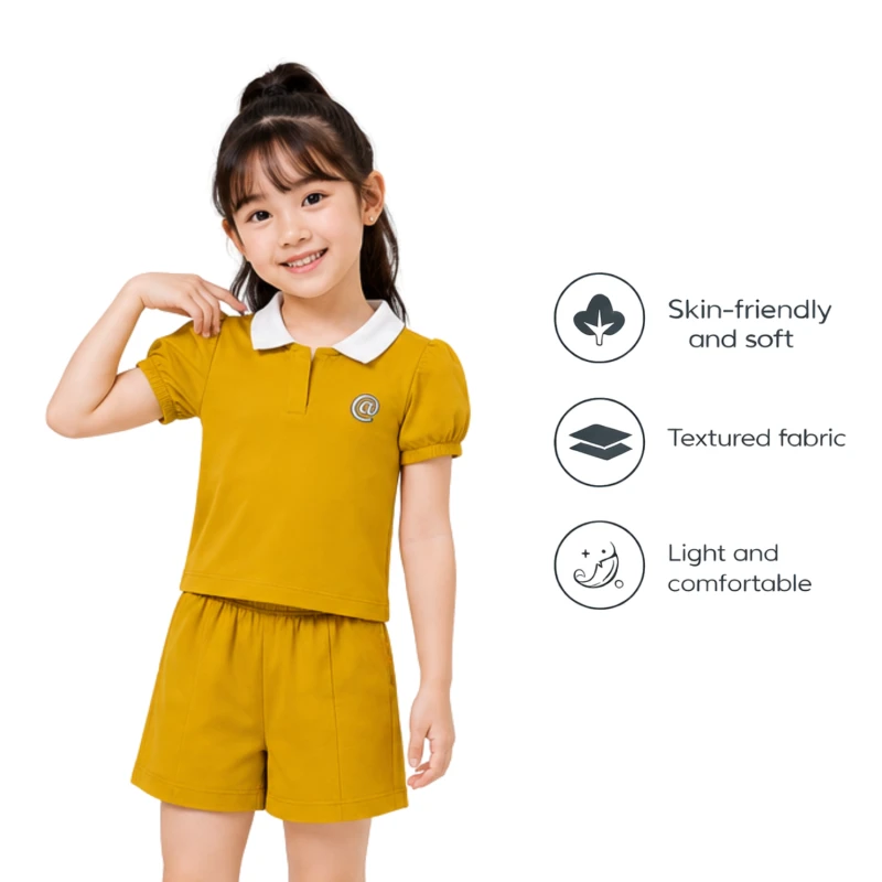Setelan Anak Perempuan Yellow @ 3004