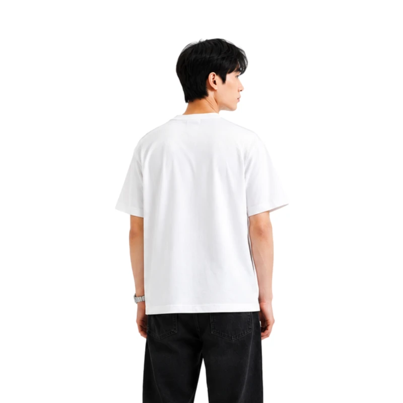 Basic T-Shirt Polycot Premium White 9009