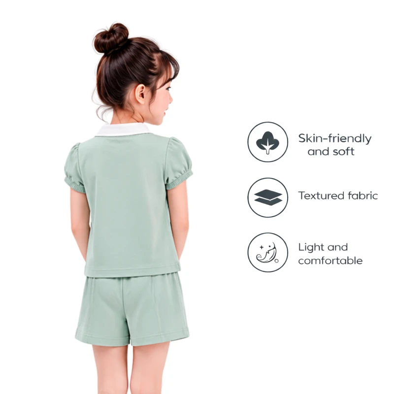 Setelan Anak Perempuan Sage Summer Mode 3004